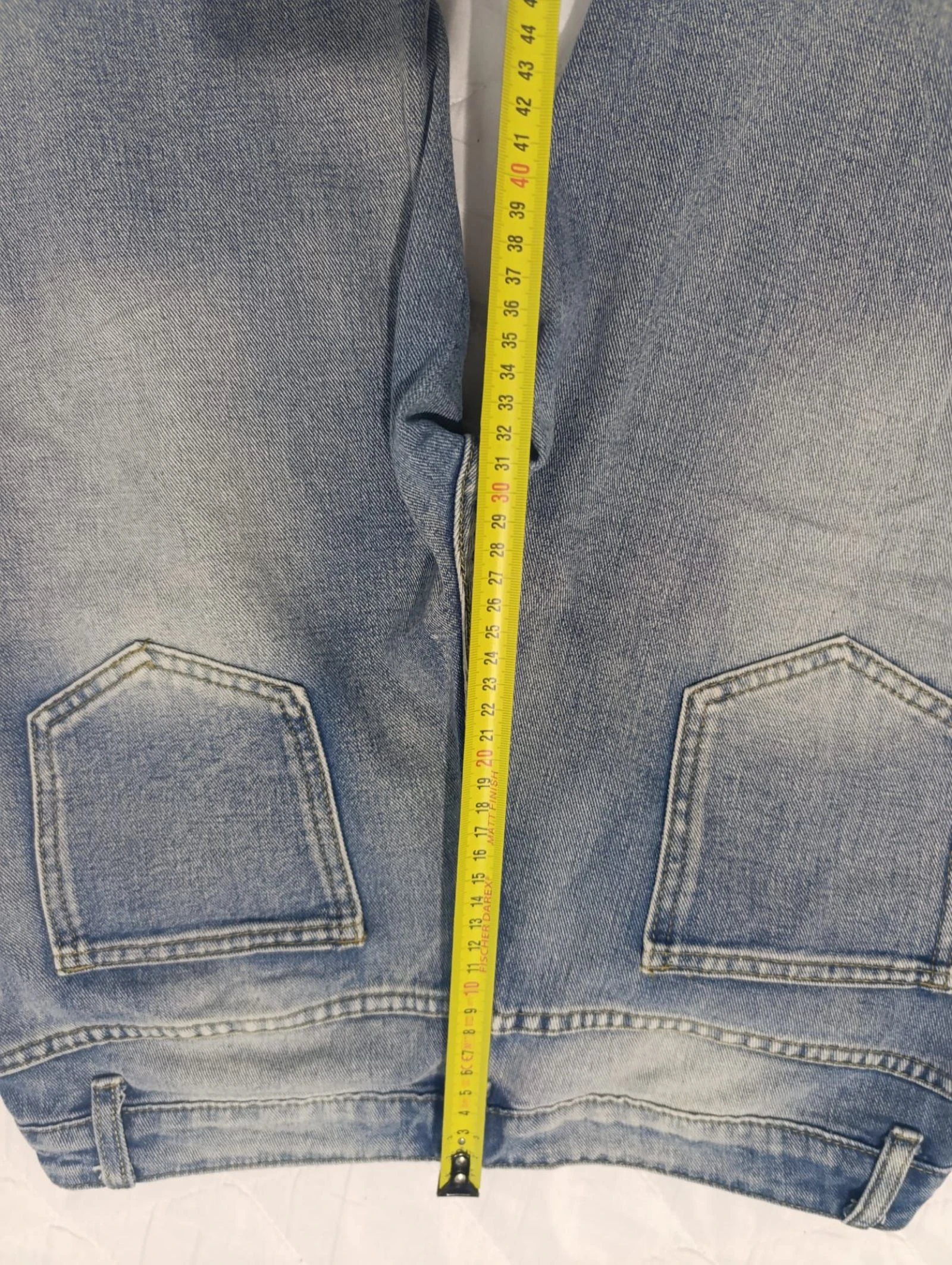 Jeans Short bermudas largas até o joelho tamanho M – photo 11